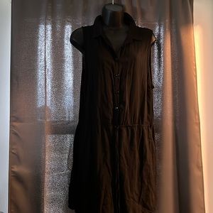 Attention Black short romper